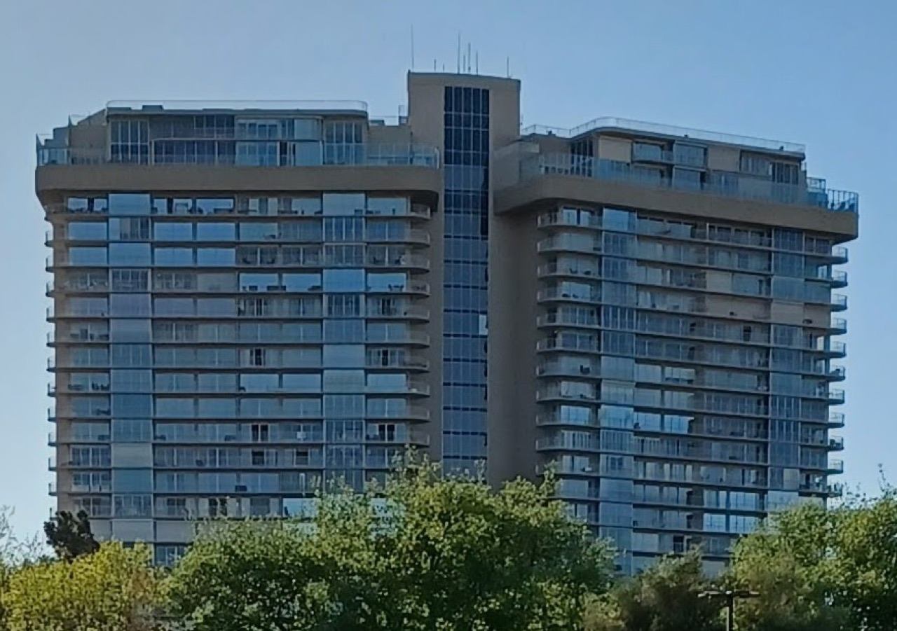 Regency Towers — exterior view